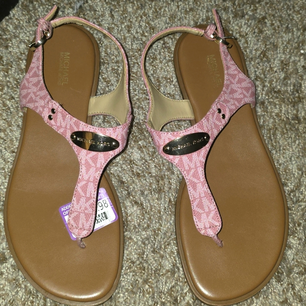 Michael Kors Pink Sandal Size 9